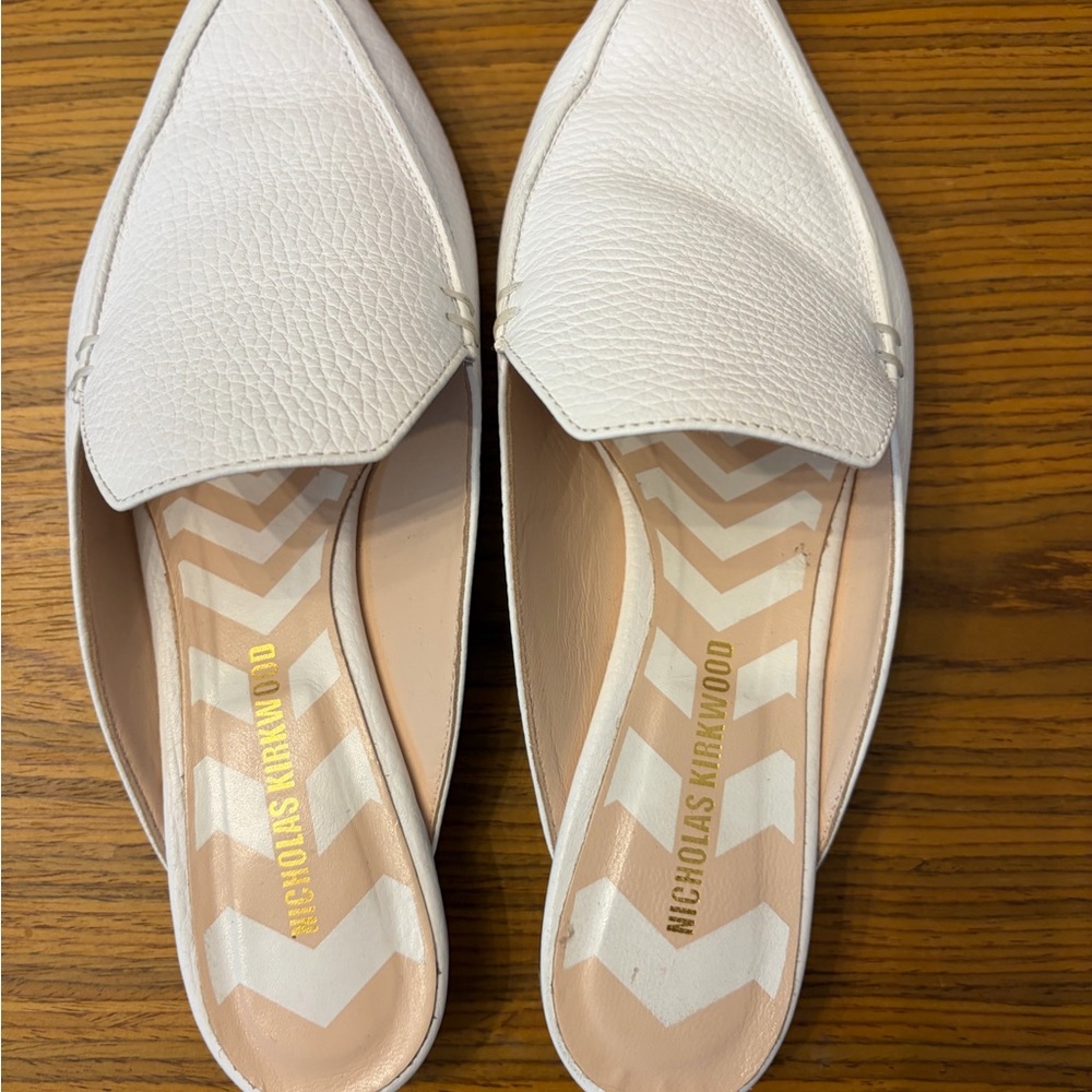 Nicholas Kirkwood Beya Loafers Womens 8 Mules - Picture 3 of 9